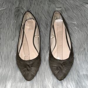 Charlotte Russe Gray Dressy Flats